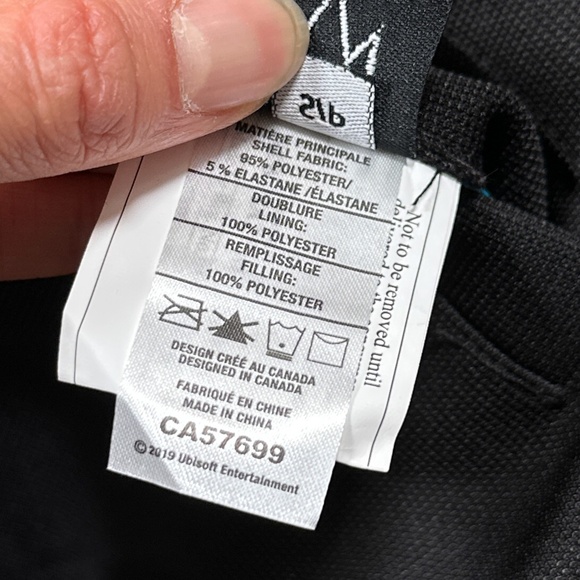 Ubisoft Watch Dogs 2 Video Game DedSec London Reversible Bomber Jacket Mens S - Picture 11 of 12